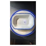 Vintage Hartstone Pottery Platter & Dish