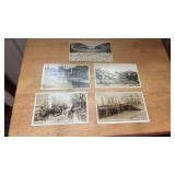 Lot of 1936 Johnstown Flood Postcards and