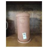 Clay wine cooler made in Italy