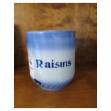 Antique glazed Raisin jar