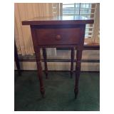 Antique early American Sheraton style side table
