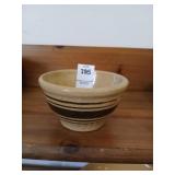 Antique 4' pottery bowl as is (small cracks)