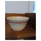 Antique Watt Pottery Barker Lumber 5' bowl