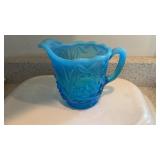 Vintage Fenton Art Glass blue opalescent