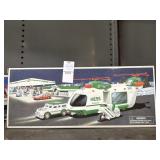 HESS gasoline helicopter with motorcycle and