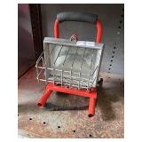 Portable halogen work light