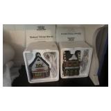 Two Dickens Village Houses