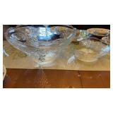 Punch Bowl & Serving Bowl - matches luncheon
