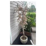 Standing Cherry Blossom Faux Tree