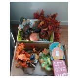 2 lots of fall decor