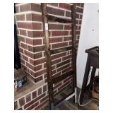 Wooden decor ladder