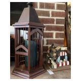 Decorative bird cage and shop lot