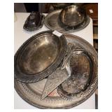 Lot of silver plated kitchenware