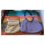 SAK Purse & macrame purse