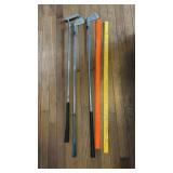 Golf Clubs & Yard Sticks