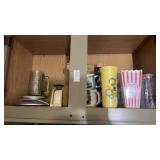 Lot of Mugs and Decor