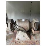 Vintage Toolmaster industrial bench grinder
