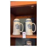 Pfaltzgraff Yorktowne stoneware spice shakers