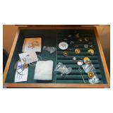 Lot of Costume Rings and Buttons