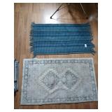 2 rugs 24'x41' and 20'x36'