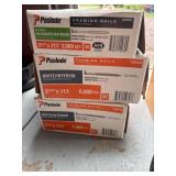 Lot of Paslode framing nails