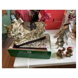 Holiday decor lot - home interiors tree
