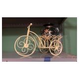 Bicycle Plant Stand and Vase