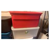 Two Storage Totes