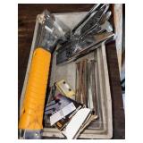 Staple gun and misc lot