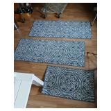 Set of 3 matching rugs (2) 24'x60' (1) 24'x34'