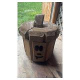 Wooden Porch Jack O Lantern