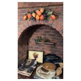 Lot of Kitchen Decor, Faux Fruit and More