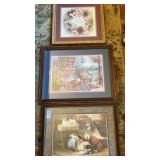 3 Framed Prints