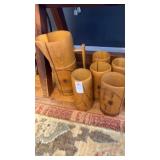 Jamaican Pitcher & Tumblers