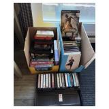 Lot of assorted VHS and Cassette tapes