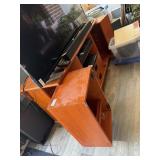 Wooden TV stand *does not include contents*