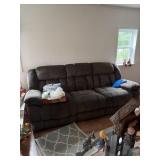 Reclining Couch 92 in *contents not included*