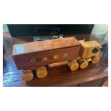Crayons Wooden Storage Truck