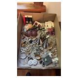 Tray Lot of Assorted Earrings