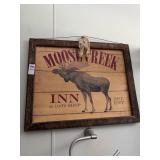 Moose creek decor sign