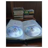 Lot of Cds and cassette tapes