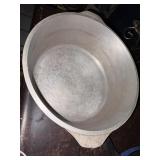 Aluminum Dutch oven pot and glass lid