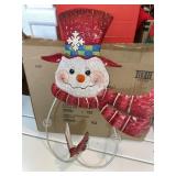 Home interiors holiday decor snowman hanging