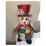 Home interiors snowman - 17 inches h
