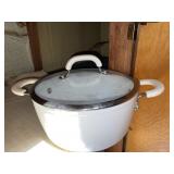 Covered pot & variety of skillet pans