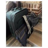 Suitcase and travel bag lot