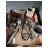 Lot of vintage tools - meat grinders and etc