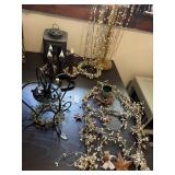 Lot of assorted decor, candles, etc