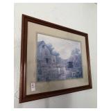 Framed wall art