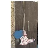 Wooden Swinging Porch Decor